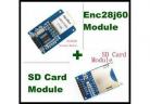  ENC28J60 Ethernet LAN Network Module Schematic 51 AVR LPC+SD Card Module Slot Socket Reader factory