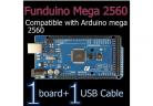 Funduino Funduino 2560 R3 !!! ATmega2560 AVR USB board +free USB cable (ATMEGA2560 /atmega16u2 )  factory