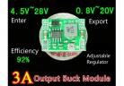 DC-DC step-down power module 3A adjustable LM2596 buck ultra-ultra-small size module size DCDC