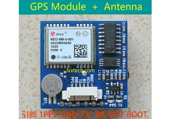 Ublox NEO-6M GPS Module with Antenna for Flight Control and Aircraft
