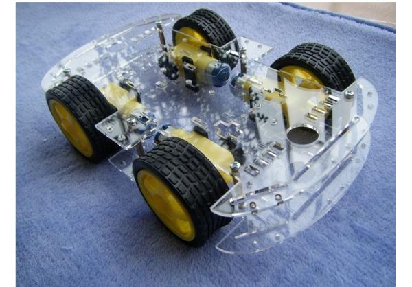 4WD Smart Robot Car Chassis Kits with Speed Encoder 