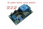 5v/9v/12V power-delay relay module, fully functional, there are off-delay, on-delay function
