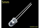 LEDs  5mm Ultra Bright Round White Light LED Diode factory