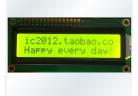 LCD Module LCD Module LCD1602 yellow and green screen screen with backlight LCD display 1602A-3.3v factory