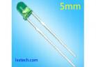 5mm Green  LED Round Light-emitting diode ,Long legs