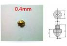 3D Printer Accessories 3D Printer 0.2mm/0.3mm/0.4mm/0.5mm Brass Nozzle J-Head Hot End Makerbot /Prusa / Mendel  factory