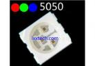 LEDs 5050 SMD LED, red, green and blue, colorful full-color gradient factory