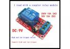 Relay&Relay Module 1 road with a coupler relay module, support for high-level triggered 5V/9V/12V/24V factory