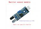 Smart car obstacle avoidance sensor module infrared photoelectric reflex sensor module on the tube