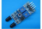 2-way flame sensor module, infrared receiver sensor module, the source of fire detection sensors