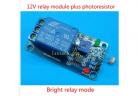 12V photoresistor plus relay module with light control switch