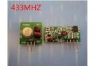  315MHZ / 433MHZ RF wireless receiver & transmitter module board Ordinary super- regeneration DC5V  factory