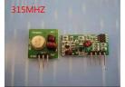  315MHZ / 433MHZ RF wireless receiver & transmitter module board Ordinary super- regeneration DC5V  factory
